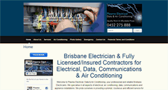 Desktop Screenshot of plasmaelectrical.com.au